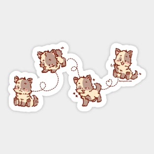 Maple the Pup (Sweet Caramel) Sticker